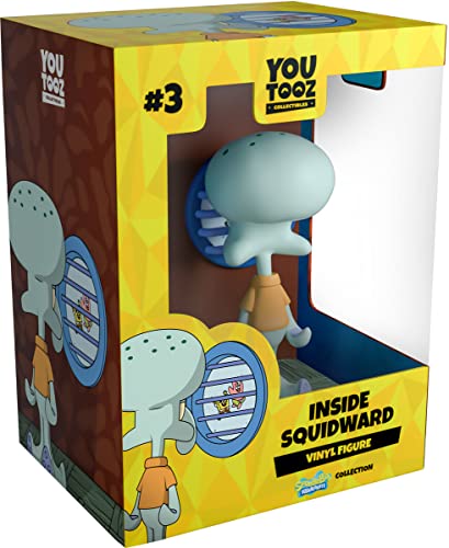 Inside Squidward Vinyl-Figur, 10,2 cm Squidward Collectible, basierend auf Internet Meme Sinking Feeling Vinyl-Figur – Youtooz Spongebob Kollektion basierend auf TV-Cartoon-Serie von Youtooz