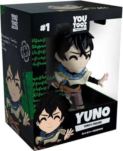 YOUTOOZ Statue des schwarzen Klee Yuno 11 cm hoch, Black, One Size von Youtooz