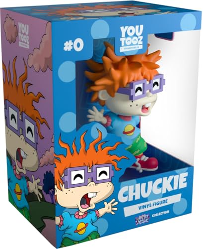 Youtooz Chuckie 12,2 cm Vinyl-Figur, detaillierte Chuckie-Sammelfigur von Youtooz Rugrats Collection von Youtooz