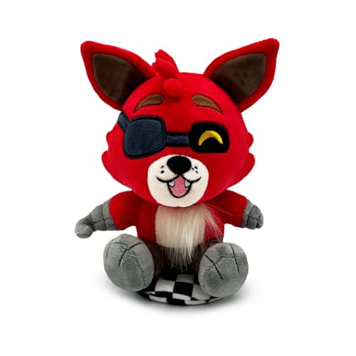 Youtooz FNAF Foxy Shoulder Rider 15,2 cm Plüsch, Foxy Shoulder Rider Plüsch, Sammlerstück Foxy Shoulder Rider aus Five Nights at Freddy's FNAF Plush Collection von Youtooz