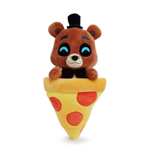 Youtooz FNAF Freddy Pizza 22,9 cm Plüsch, Freddy-Pizza-Plüsch, Sammlerstück Freddy-Pizza aus Fünf Nächte bei Freddy's by Youtooz FNAF Plüsch-Kollektion von Youtooz