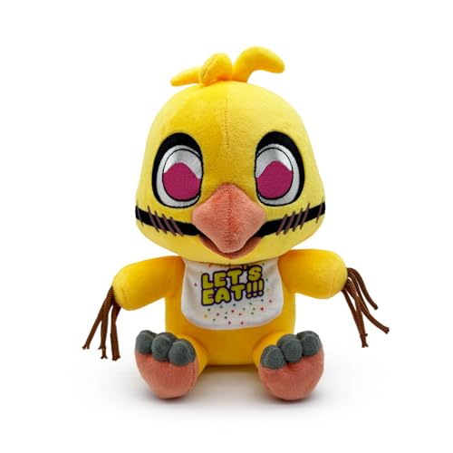 Youtooz FNAF Withered Chica 22,9 cm Plüsch, verwelktes Chica-Plüsch, Sammlerstück, verwelkte Chica aus Fünf Nächte bei Freddy's by Youtooz FNAF Plüsch-Kollektion von Youtooz