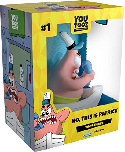 Youtooz Nein, Dies ist Patrick 10,9 cm große Vinyl-Figur, detailreiches Sammlerstück Spongebob Schwammkopf Kollektion Youtooz Nein, Dies ist Patrick 10,9 cm große Vinyl-Figur, detailreiches Sammlerstück Spongebob Schwammkopf Kollektion von Youtooz