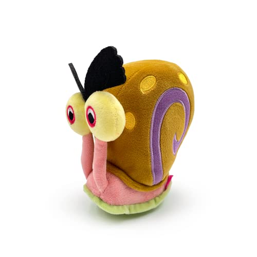 Youtooz Spongebob Schwammkopf Larry The Snail 15,2 cm Stickie Plüsch, Larry Stickie Plüsch, Sammlerstück Larry aus Spongebob Schwammkopf Spongebob Schwammkopf Stickie Plush Collection von Youtooz