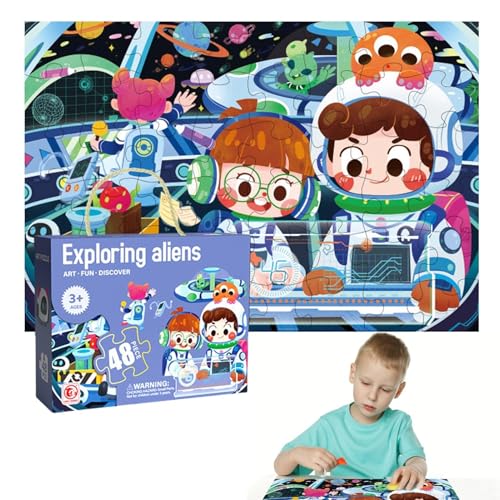 Yplkm Puzzle Rätsel für Kinder, Vorschule Rätsel - Anfänger -Reise -Puzzles | Osterkorb -Stuffers, Lernaktivitäten, frühe Bildungspunkte für Kinder von Yplkm