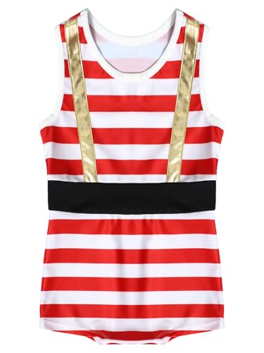 Yruioon Baby Jungen Zirkus Kostüm Streifen Starkmann Kostüm Ärmellos Strampler Overall Jumpsuit Halloween Karneval Fasching Party Outfits Weiß Rot 68-80 Yruioon Baby Jungen Zirkus Kostüm Streifen Starkmann Kostüm Ärmellos Strampler Overall Jumpsuit Halloween Karneval Fasching Party Outfits Weiß Rot 68-80 von Yruioon