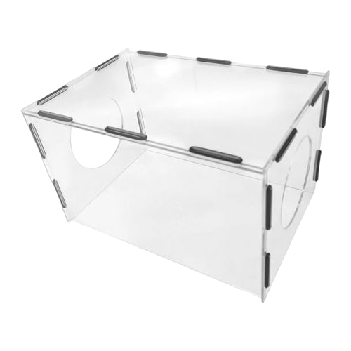YsXoWiui Staubschutzhaube Als Durchsichtiges Schutzgehäuse Und Absaughaube Aus Acryl für Volle Sichtbarkeit bei Schleifarbeiten für Die Oberflächenbearbeitung, 35cmx25cmx25cm YsXoWiui Staubschutzhaube Als Durchsichtiges Schutzgehäuse Und Absaughaube Aus Acryl für Volle Sichtbarkeit bei Schleifarbeiten für Die Oberflächenbearbeitung, 35cmx25cmx25cm von YsXoWiui