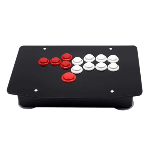 Arcade Fight Stick, Wired Arcade Joystick, Präzise Steuerung Für Street Fighter Arcade Game Fighting Joystick, Retro Gaming Controller Spiele Zubehör Für Pc, Steamerät, Ge Usw von Ysislybin