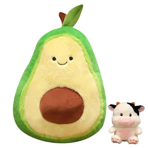 Avocado Plush Pillow, Cow Avocado Toy, Plush Avocado Pillow, Kids Avocado Pillow Avocado Pillow Toy Birthdays Holiday Pillow Sofa Bed Pillow Avocado Plush Toy Cow Plush Pillow Avocado Pillow for Kids von Ysvnlmjy