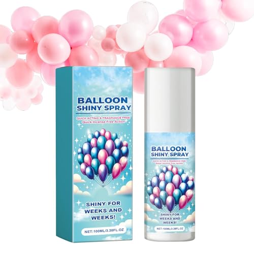 Balloon Shine Spray, Balloon Glow Spray, Balloon High Shine Spray, Balloon Spray Shine für ein elegantes Hochglanz-Finish in wenigen Minuten, speziell formuliertes Balloon Glow Spray, von Ysvnlmjy