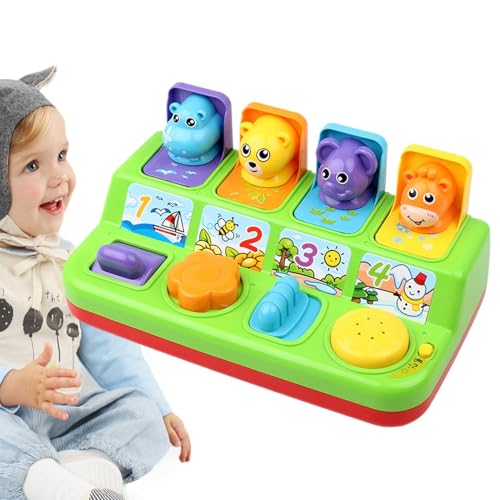 Cause And Effect Toys | Developmental Toys For 1-Year-Olds | Educational Toys For 12-Month-Olds, Early Childhood Learning Toys That Promotes Learning & Development, Soft Animal Toys For Babies von Ysvnlmjy