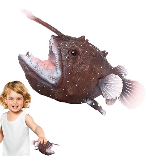 Fischfigur Spielzeug für Kinder, Fischspielzeugfigur, Sammelfischfigur, Figuren für Kinderaquarium und sensorisches Spielen, ideal zum Sammeln, Rollenspielen und zum Verbessern des Lernens über das Le von Ysvnlmjy