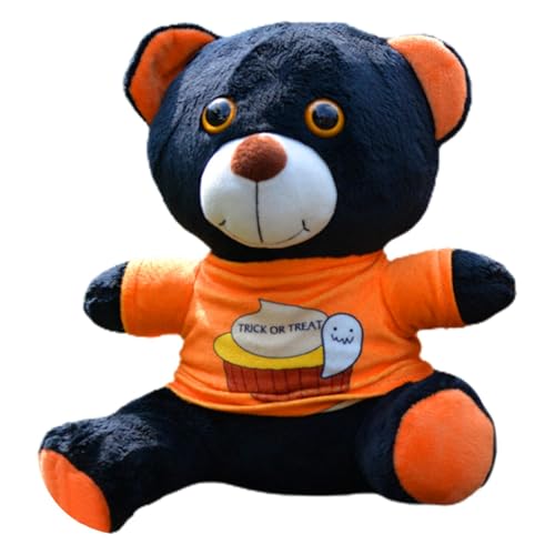 Halloween Bear Plush | Cartoon Stuffed Animal | Soft Bear Toy | Plush Halloween Decoration, Kids Room Bear, Living Room Plush, Cuddly Bears Doll, Game Room Decor, Bedroom Stuffed Bears, Cozy Bears Toy von Ysvnlmjy