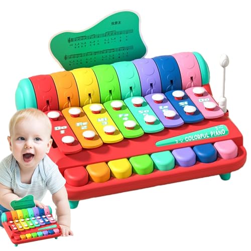 Kids Piano Toy | Portable Piano Keyboard | Interactive Knocking Toy, Early Learning Piano Educational Keyboard Toy Musical Instruments Toy Children's Piano Keyboard Birthday Piano Toy von Ysvnlmjy