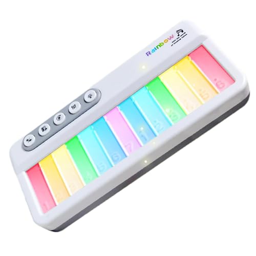 Portable Musical Piano Toy | 5-in-1 Multifunctional Instrument with Lights | Interactive Educational Music Toy for | Perfect for Encouraging Musical Creativity in Children von Ysvnlmjy