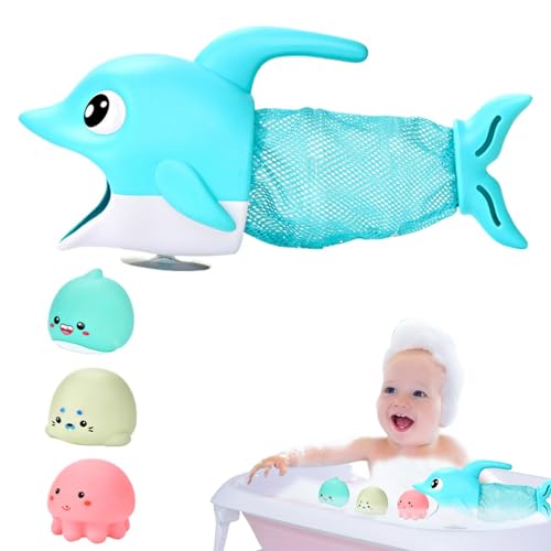 Preschool Pool Interactive Toys | Bathtub Fish Toys | Water Play Fish Figures | Interactive Pool Toys, Colorful Toddler Bath Toys 30x13x20cm/11.81x5.12x7.87 inches for Bathtub, Fish Tank von Ysvnlmjy