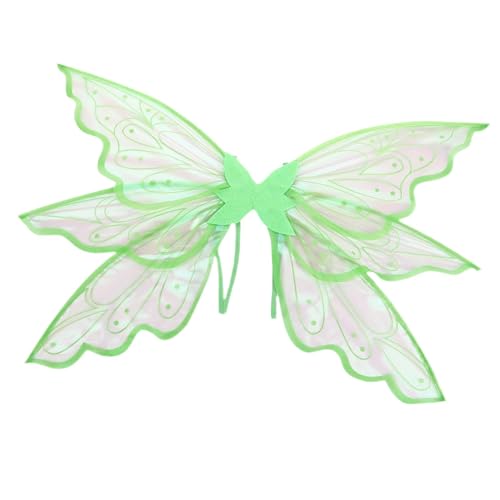 Sparkling Fairy Wings, Feast Dressing Wings, Women Fairy Wings, Girls Fairy Wing, Sparkling Fairies Wing for Women and Girls Halloween Shimmering Butterfly Wing for Costume Parties and Festivals von Ysvnlmjy