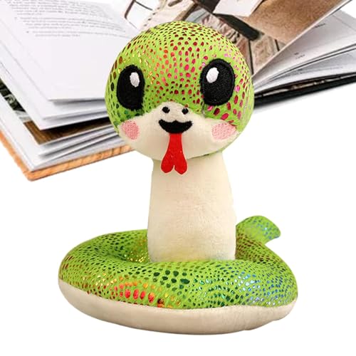 Year of The Snake Ornament | Holiday Plush Decor | Birthday Favor Plushie | Festive Snake Decoration, Chinese New Year Plush Toy 15cm/6inch for Holiday Birthday Favors Decor von Ysvnlmjy