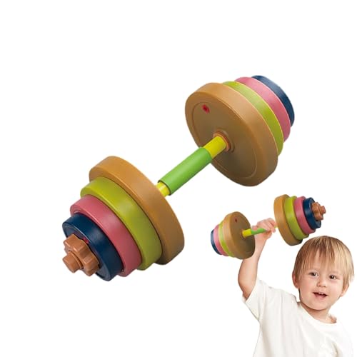 Ysvnlmjy Body Training Toy, Fitness Toys for Kids, Youth Dumbbell Set, Workout Equipment for Kids, Fun Exercise Toy, Kids Adjustable Weights 80.7x18x18cm/31.77x7.09x7.09 inches for Boys and Girls von Ysvnlmjy