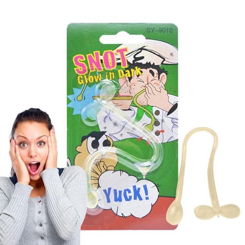 Ysvnlmjy Fake Snot Halloween Toy Halloween Prank Props Hilarious Fake Snot Toy Gross Halloween Prank Toy Practical Joke Fake Snot Funny Prank Snot Toy Halloween Prank Fake Snot Toy von Ysvnlmjy