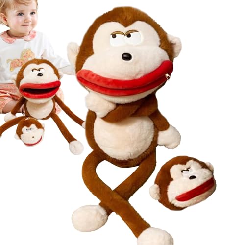 Ysvnlmjy Monkey Plush Toy | Stuffed Animal Figure | Cute Plush Monkey | Soft Monkey Pillow, Adorable Plushies, Monkey-Themed, Family Stuffed Toys, Plush Pillow Toy, Stuffed Monkeys Animal von Ysvnlmjy