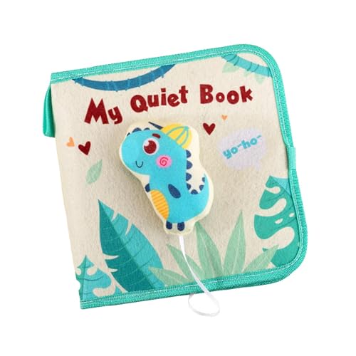 Ysvnlmjy Sensory Books for Babies, Early Childhood Development Books, Baby Sensory Books, Baby Books with Bell, Travel Baby Books 20x21.5x2cm/7.87x8.46x0.79 inches for Early Childhood Development von Ysvnlmjy