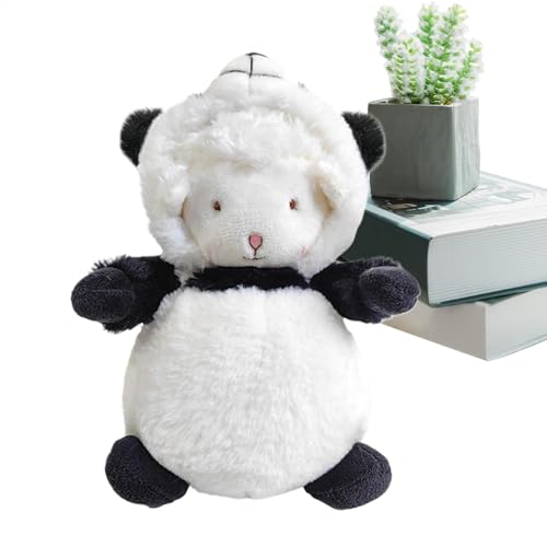 Ysvnlmjy Sheep Plush Toy, Lamb Stuffed Animal, Educational Lamb Stuffed Animal, Sleeping Comfort Lamb Doll, Lamb Plush for Baby and Toddler, 5.91x3.15x7.87 Inches Stuffed Animal Lamb for Kids Comfort von Ysvnlmjy