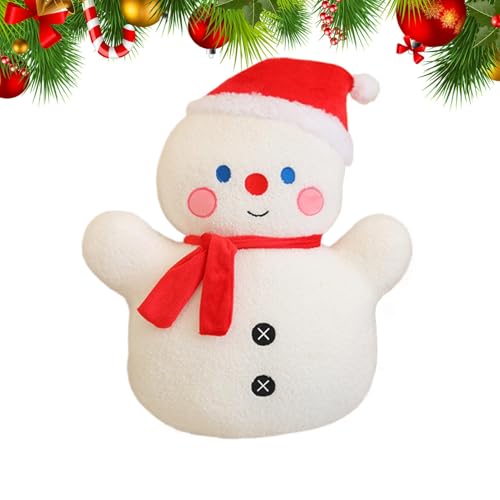 Ysvnlmjy Soft Plush Pillow | Hugging Doll Toy | Christmas Plush | Holiday Pillow Decor, Cute Plushie Doll, Stuffed Pillow Toy, Plushie Pillows, Cozy Doll Cushion, Festive Plushie Decor, Plush Toy GIF von Ysvnlmjy