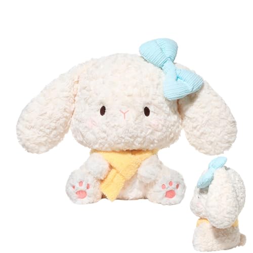 Ysvnlmjy Stuffed Animal Bunny for Kids & | Soft Plush Rabbit Doll Sleep Soother | Cute Comfort Toy for Boys, Girls & Baby Room Decor | Collectible Plush Bunny Figurine von Ysvnlmjy