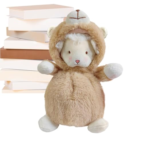 Ysvnlmjy Toddler Animal Pillow, Cute Lamb Plush, Plush Comfort Doll, Sleeping Comfort Doll, Animal Pillows Kids 15x8x20cm/5.91x3.15x7.87 inches for Toddler Kids Boys Girls Children's Day von Ysvnlmjy