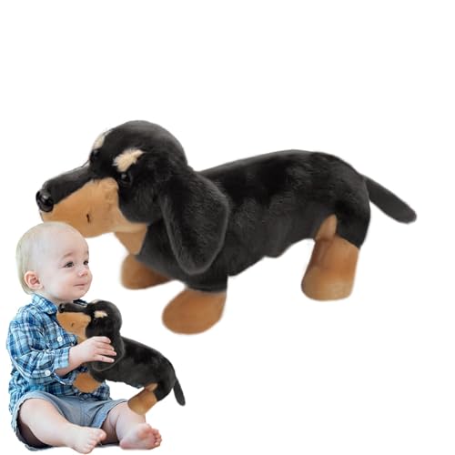 Ysvnlmjy Weiner Dog Stuffed, Cartoon Wurst Hund, Wurst Hunde Spielzeug, Plüsch Wurfkissen, 25.0 cm Weiner Dogs Stuffed Animal Toy, Weiche Plüsch Wurst Hund Puppe Für Schlafzimmer Und Wohnzimmer von Ysvnlmjy