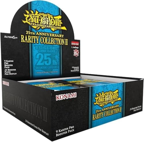 Yu-Gi-Oh! TRADING CARD GAME 25th Anniversary Rarity Collection II Display – 1. Auflage – Deutsche Ausgabe von Yu-Gi-Oh! TRADING CARD GAME