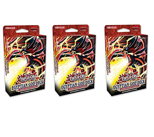 Yu-Gi-Oh! TRADING CARD GAME Ägyptisches Götter-Deck 3er Set: Slifer der Himmelsdrache - Deutsche Ausgabe von YU-GI-OH!