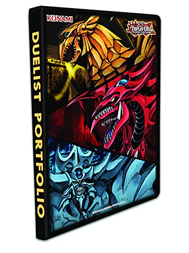 Yu-Gi-Oh! TRADING CARD GAME Slifer, Obelisk, & Ra Sammelmappe – Deutsche Ausgabe, Mehrfarbig von Yu-Gi-Oh! TRADING CARD GAME