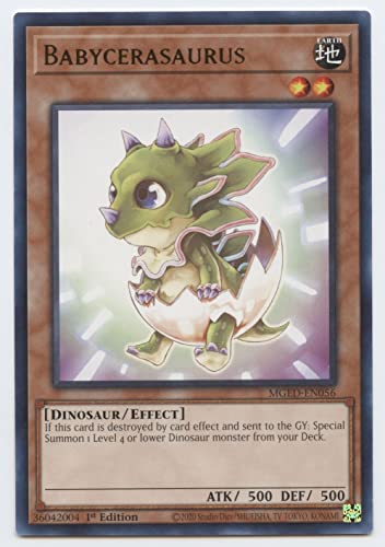 Babycerasaurus - MGED-EN056 - Selten - 1. Auflage Babycerasaurus - MGED-EN056 - Selten - 1. Auflage von YU-GI-OH!