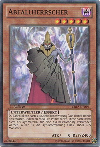 CBLZ-DE019 Abfallherrscher 1. Auflage von Yu-Gi-Oh!