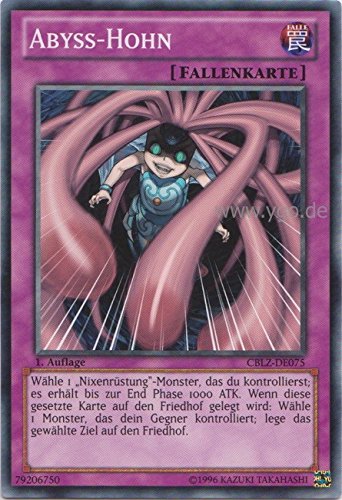 CBLZ-DE075 Abyss-Hohn 1. Auflage von Yu-Gi-Oh!