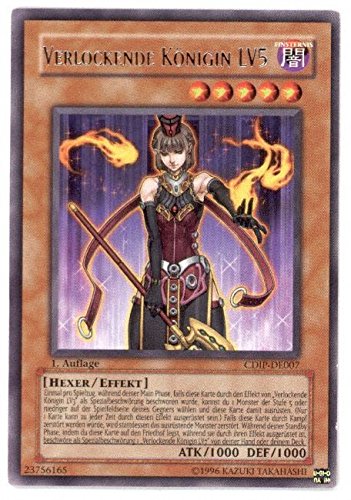 CDIP-DE007 Verlockende Königin LV5 1. Auflage von Yu-Gi-Oh!