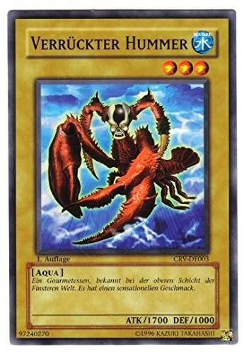 CRV-DE003 Verrückter Hummer 1. Auflage von Yu-Gi-Oh!