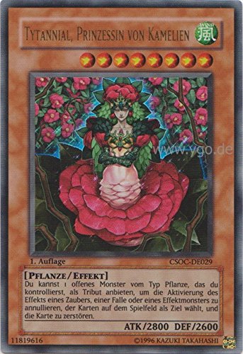 CSOC-DE029 Tytannial, Prinzessin von Kamelien von Yu-Gi-Oh!