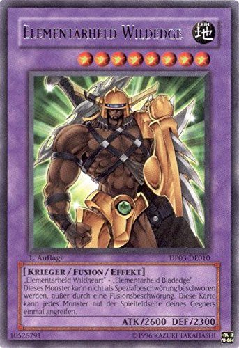 DP03-DE010 Elementalheld Wildedge von Yu-Gi-Oh!