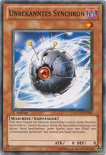 EXVC-DE002 Unbekanntes Synchron von Yu-Gi-Oh!