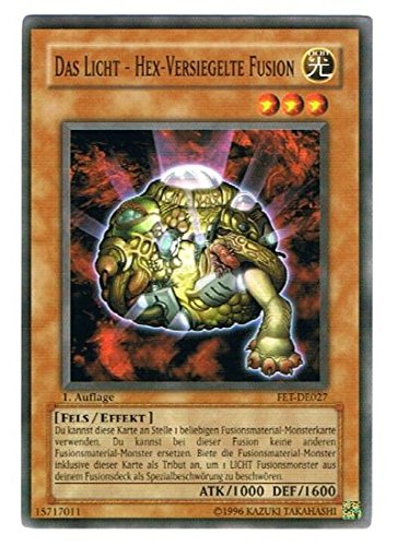 FET-DE027 Das Licht–Hex-Versiegelte Fusion von Yu-Gi-Oh!