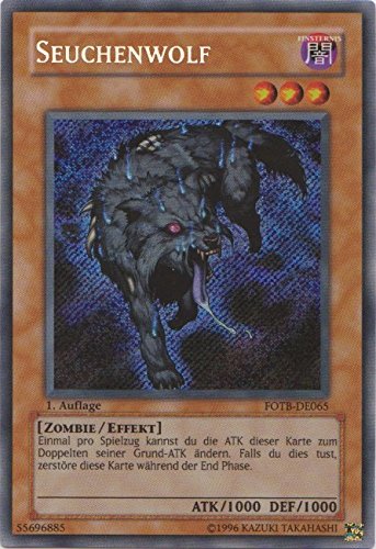 FOTB-DE065 Seuchenwolf 1. Auflage von Yu-Gi-Oh!