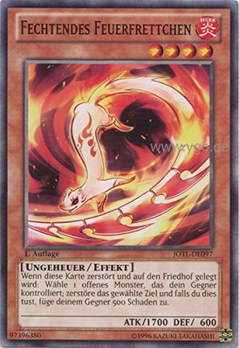 JOTL-DE097 Fechtendes Feuerfrettchen 1. Auflage von Yu-Gi-Oh!