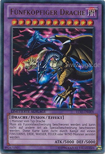 LC03-DE004 Fünfköpfiger Drache von Yu-Gi-Oh!