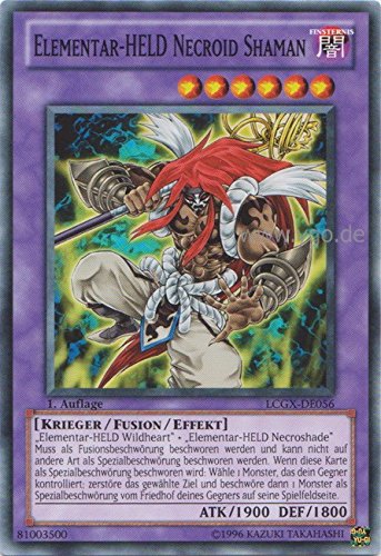 LCGX-DE056 Elementar-HELD Necroid Shaman von Yu-Gi-Oh!