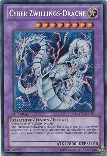 LCGX-DE180 Cyber Zwillings-Drache von Yu-Gi-Oh!