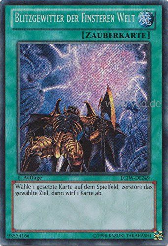 LCJW-DE249 Blitzgewitter der Finsteren Welt 1. Auflage von Yu-Gi-Oh!