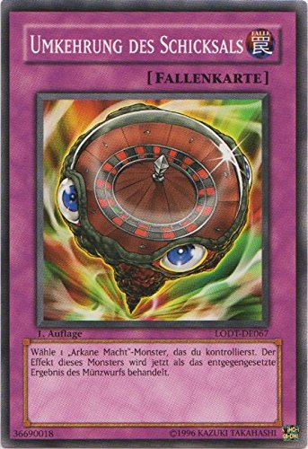 LODT-DE067 Umkehrung des Schicksals 1. Auflage LODT-DE067 Umkehrung des Schicksals 1. Auflage von Yu-Gi-Oh!
